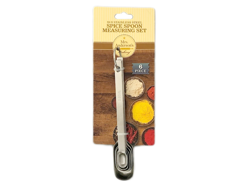 Mrs. Anderson's Baking Measuring Spoons, 6 pc set