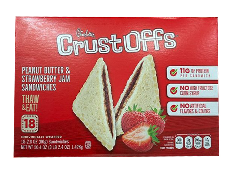 Home All Products Charlotte's Strawberry Crustoffs 18ct. / 2.8oz CASE ...