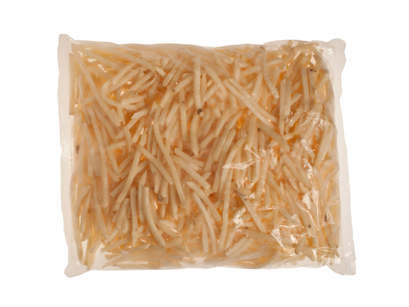 Golden Fry 1/4" Shoestring French Fries, 4.5 lb bag EACH