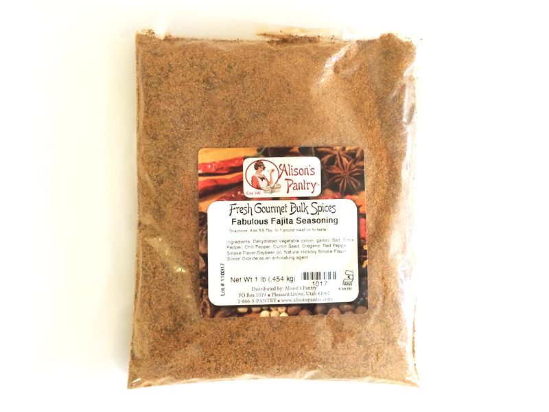 Home All Products Gluten Free Basics AP Fabulous Fajita Seasoning 1 lb ...