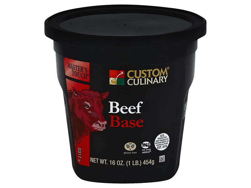 Custom Culinary Master's Touch Beef Base 1 lb. Jar EACH