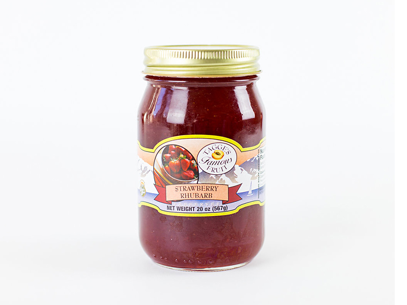 Home All Products Gluten Free Basics Tagge's Strawberry Rhubarb ...