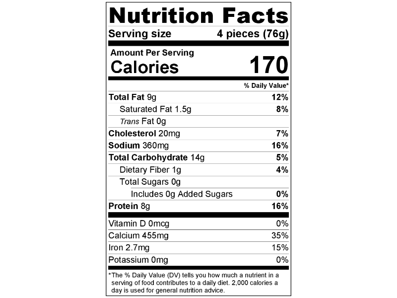 Dino Nuggets Nutrition Facts Bios Pics