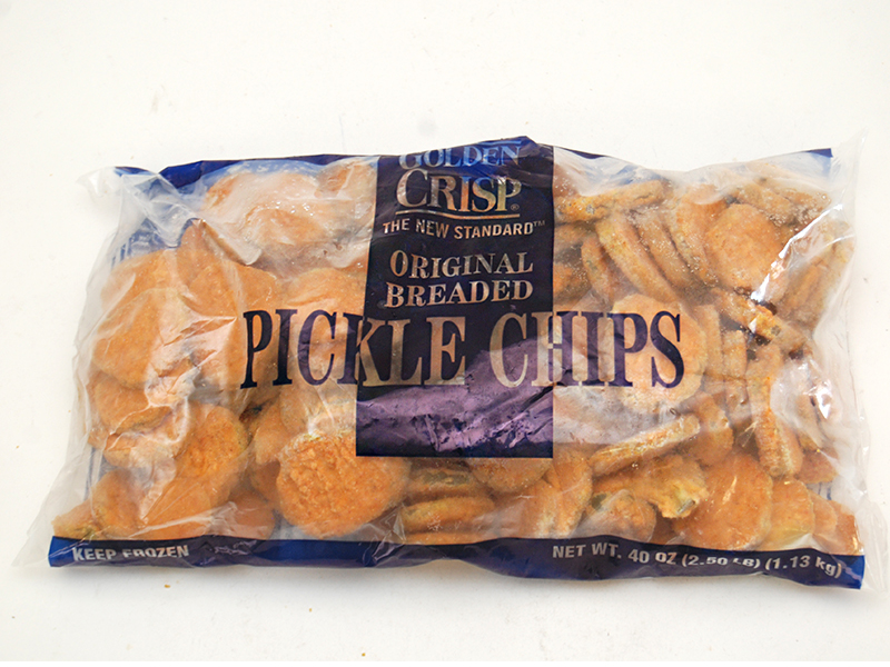 Golden Crisp (McCain) Original Breaded Pickle Chips 2.5 lb. Bag EACH