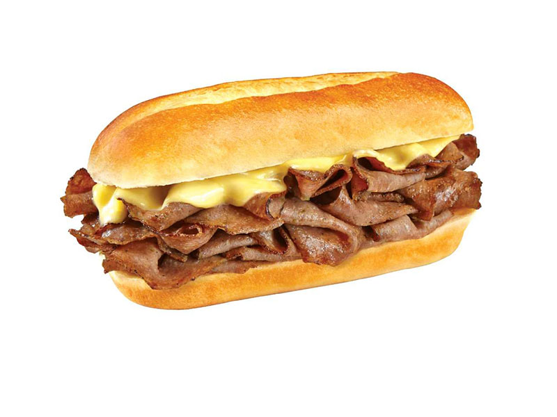 Philly Cheesesteak Wrapped Sandwich