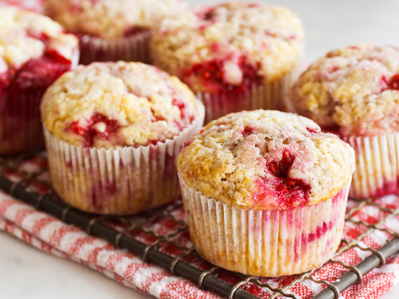 Ap Scrumptious Raspberry Muffin Mix 4 Lb Bag Each